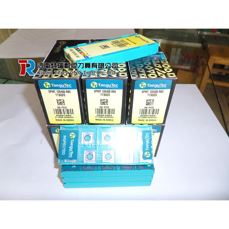 特固克刀具批发 特固克铣刀片加工钢件SPMT140508-EM TT7080