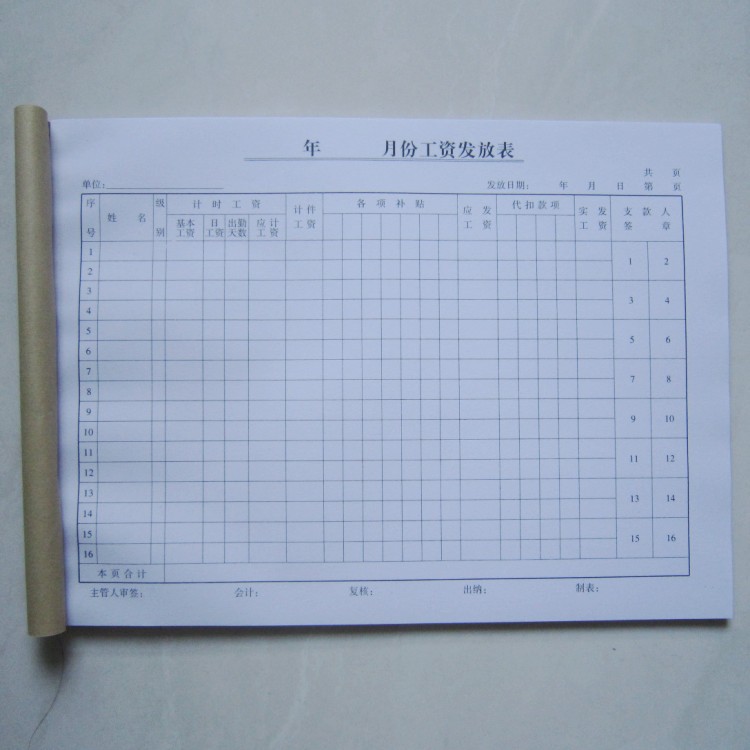 计工表,计工表格图片,记工表_大山谷图库