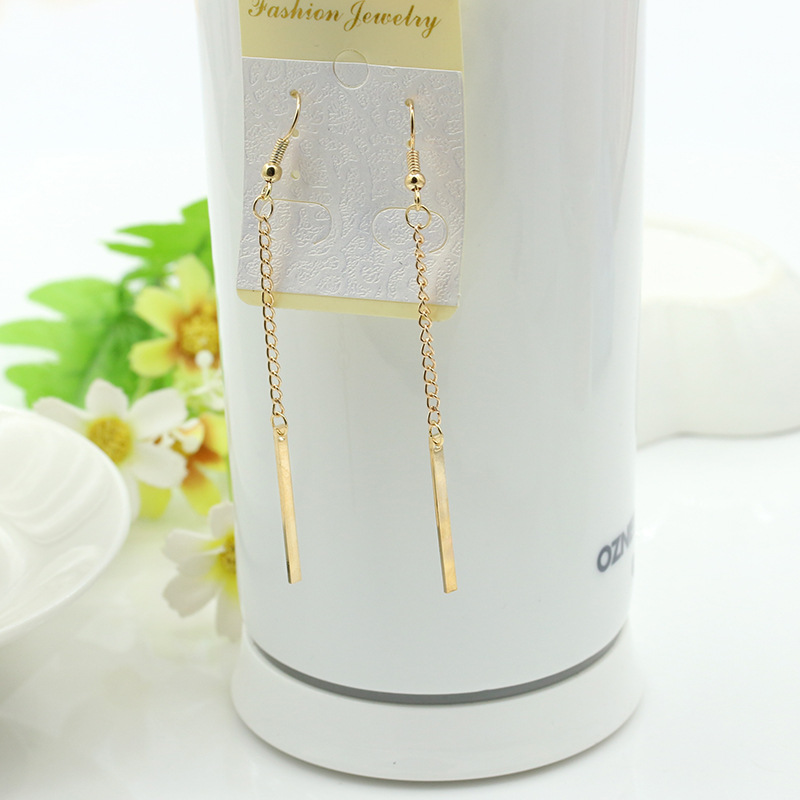 Fashion Water Droplets Plating Alloy No Inlaid Earrings display picture 5