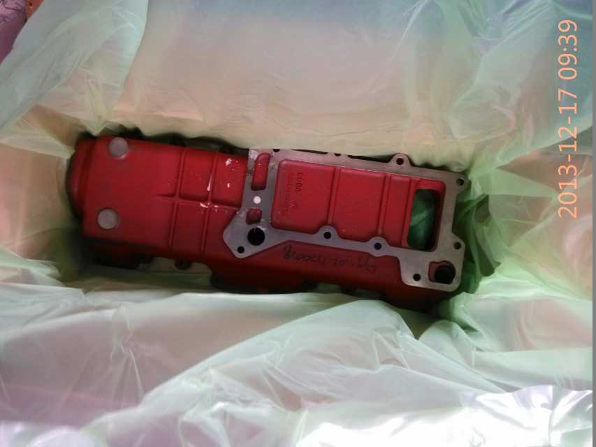 供应韩国大宇P222柴油发电机组机油冷却器盖