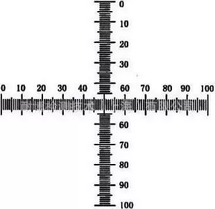 C7测微尺 测量、体视显微镜专用测微尺 对标尺 最小刻度0.1mm