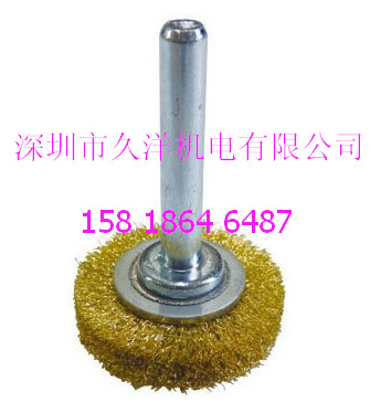 日本SUNPOWER SW-28黄铜带柄轮刷