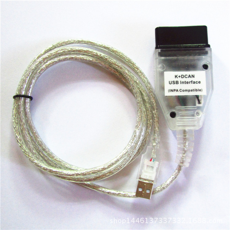 BMW INPA K+CAN K+DCAN USB Interface 宝马诊断检测线白色现货