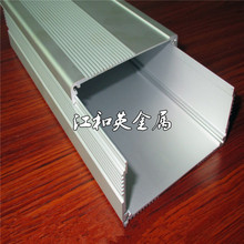 工业开关电源铝外壳 开关电源U型材  LED电源铝型材喷砂阳极氧化