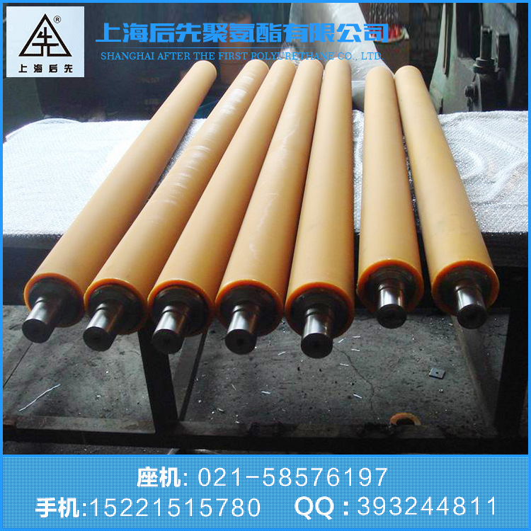 胶棍聚氨酯输送包胶辊筒聚氨酯橡胶滚轮