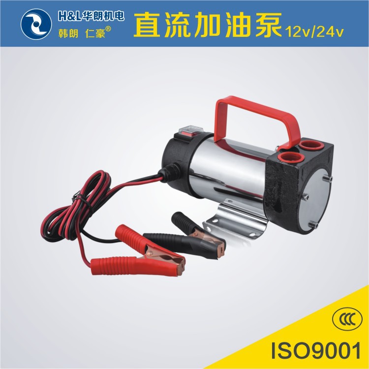 厂家现货批发正反转电动12V直流加油泵小型自动柴油吸油机叶片泵|ru