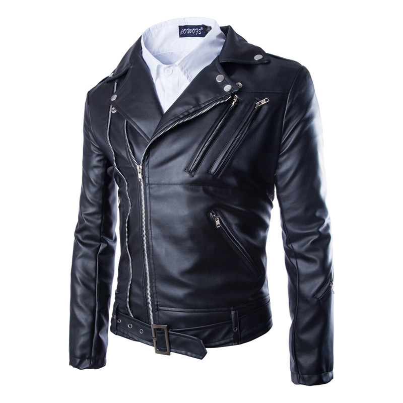 Veste en cuir homme - Ref 3443686 Image 2