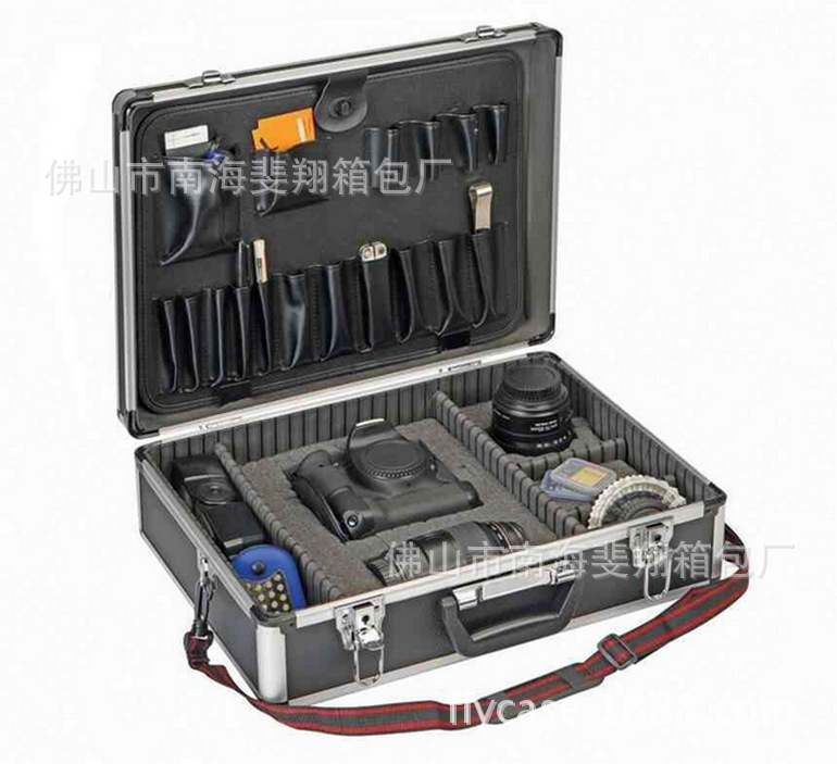 专业摄影工具箱 铝合金仪器箱 贵重仪器包装箱 器材设备箱