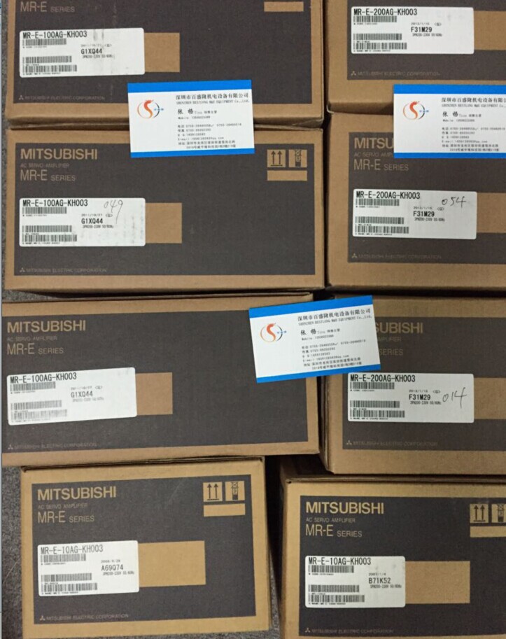三菱MITSUBISHI原装全新 伺服驱动器MR-E-40A-KH003