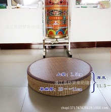 草編蒲團坐墊佛禮打坐禪修小圓墊手工草編家用茶藝墊瑜伽坐墊