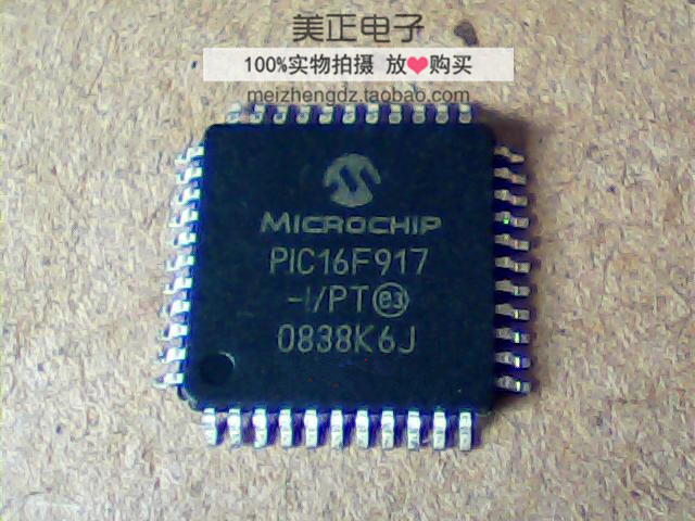 PIC16F917-I/PT PIC16F887-I/PT PIC16F874A-I/PT TQFP44全新原装