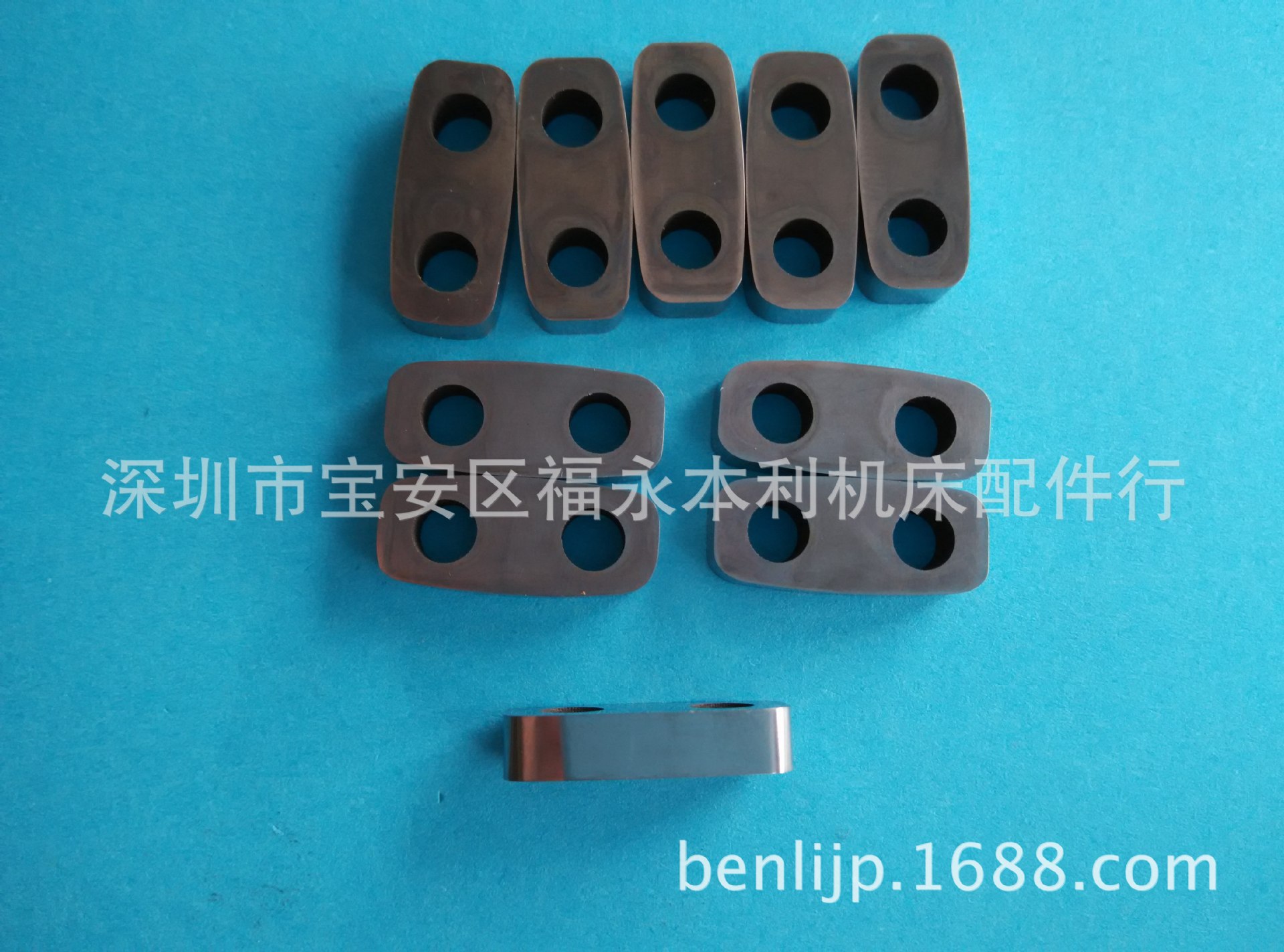 牧野慢走丝给电子Z248W0200300 牧野导电块N004 19X4X8直边