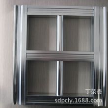 厂家供应抛光替代不锈钢的铝合金防盗窗防护网材料及配件