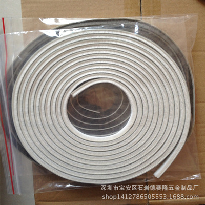 背胶自粘毛条6*6 挡风条5米包装门窗密封毛条防尘毛刷条