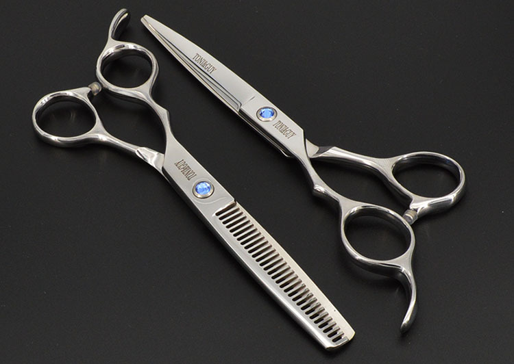 Ciseaux de coiffure sculpteurs pour gauchers professionnels_voghion.com