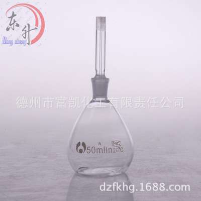 50ml Glass pycnometer Northglass Wholesale and retail Shelf