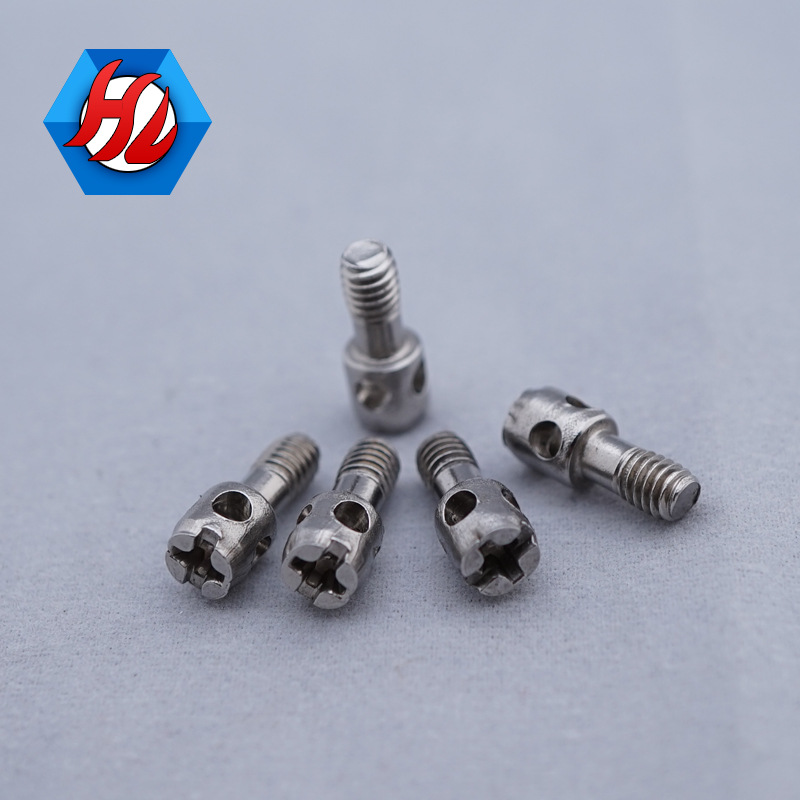 非标准件电表箱  紧固件 4*8双孔不锈钢铅封螺丝