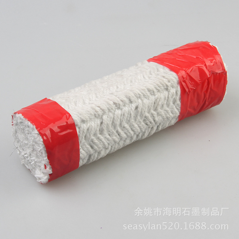 密封加钢丝陶瓷纤维方绳 硅酸铝绳 窑炉门高温密封绳