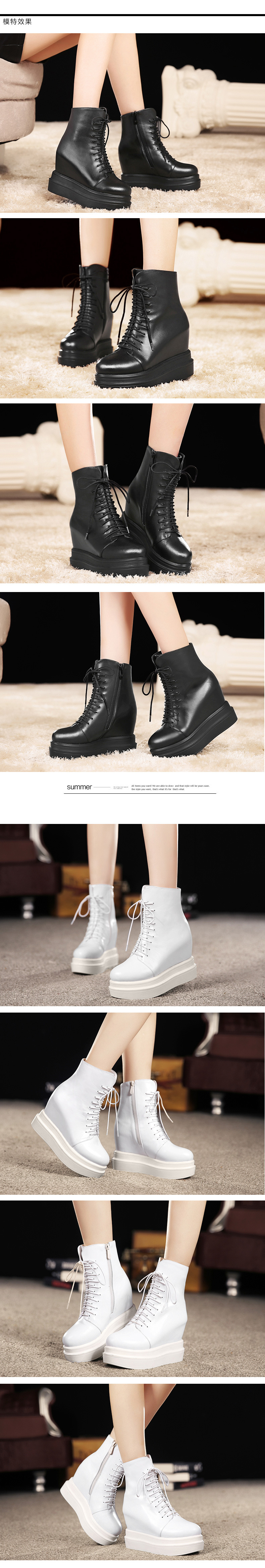 Bottes femme en En cuir - Ref 3355464 Image 27
