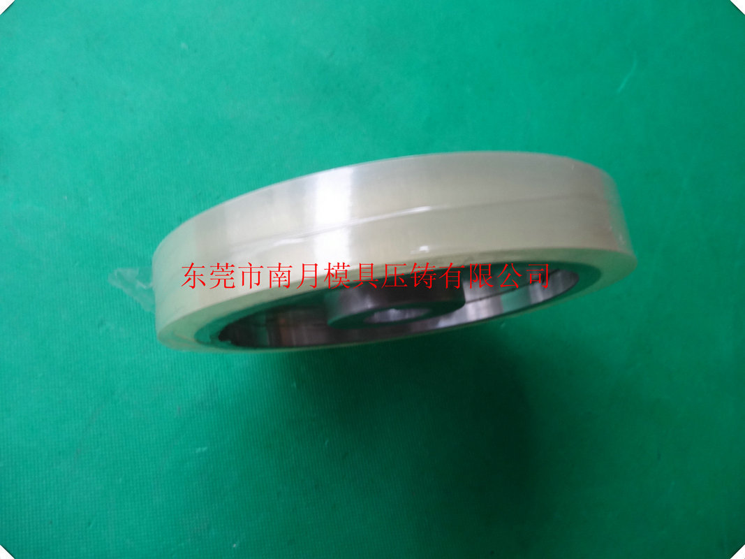 厂家供应-记米压轮（键槽）圆槽耐磨铝合金储线轮