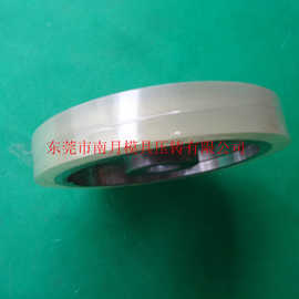 厂家供应-记米压轮（键槽）圆槽耐磨铝合金储线轮