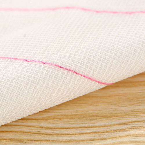 Cotton dishwashing cloth, non-stick, oil-absorbent and decontamination rag, double-layer cotton-encrypted multi-purpose scouring pad