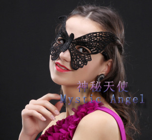 【Mysterious Angel】 Party Masquerade Sexy Mask Lace Eye Mask Halloween Butterfly Adult Mask