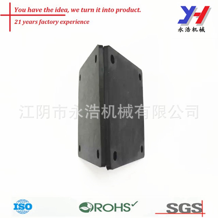 定制生产橡胶涂层轴承，橡胶件，橡胶减震垫