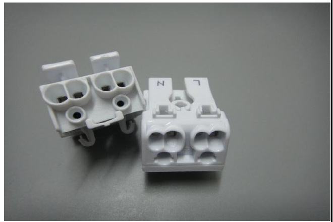 厂家供应 推插式端子台 快速接线端子 902-2 长期供货 质优价廉