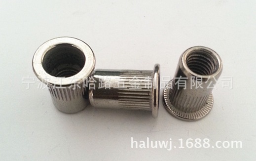 不锈钢圆螺母/不锈钢铆螺母/夹板六角螺母/铝螺母
