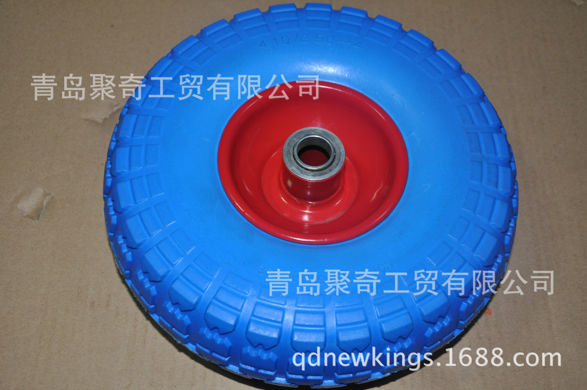 10x3.50-4PU发泡工具车轮子 手推车轮 园林车轮