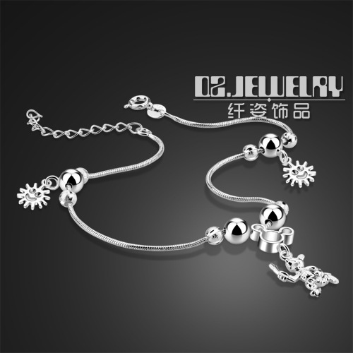 the republic of korea fashion Jewelry Anklet wholesale fashion lovely Xiaomi Anklet personality girl student gift A2010