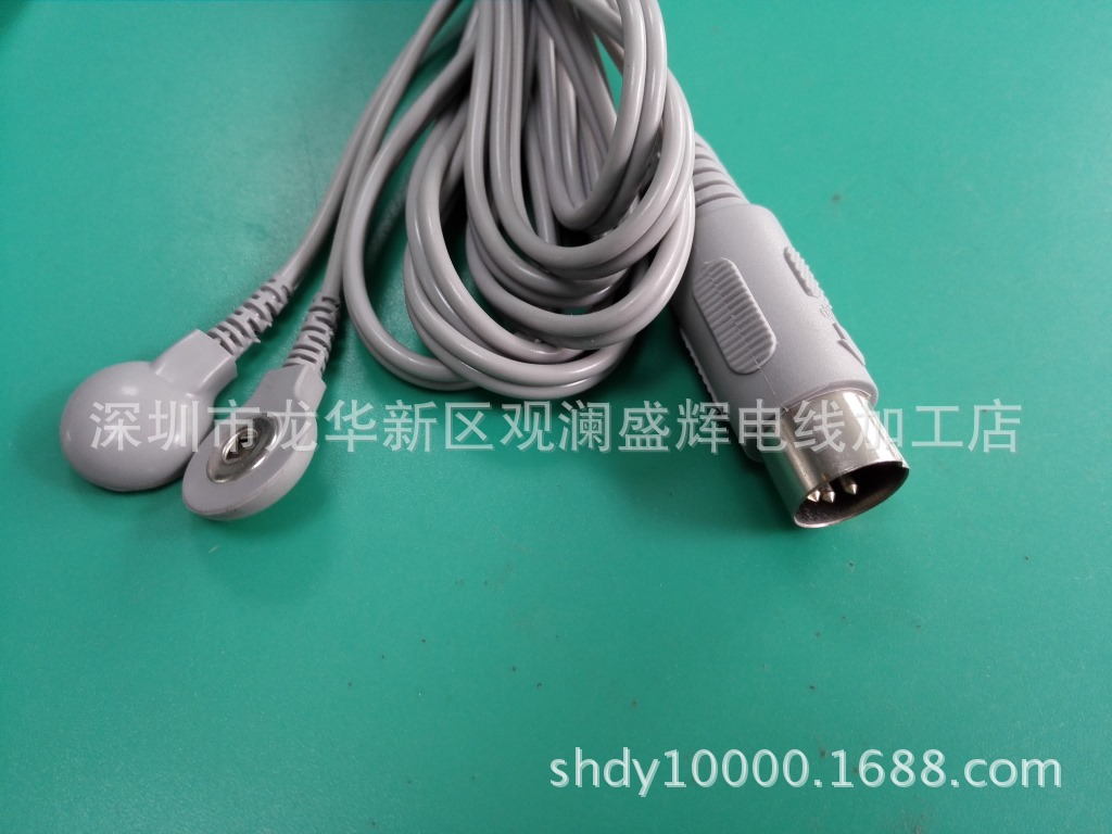 源头厂家生产供应大D5P扣线 5P手套连接线 手套线 手套电极线