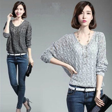 一件代销女装春季宽松韩版韩国毛衫外套女装女式套头针织毛衣女