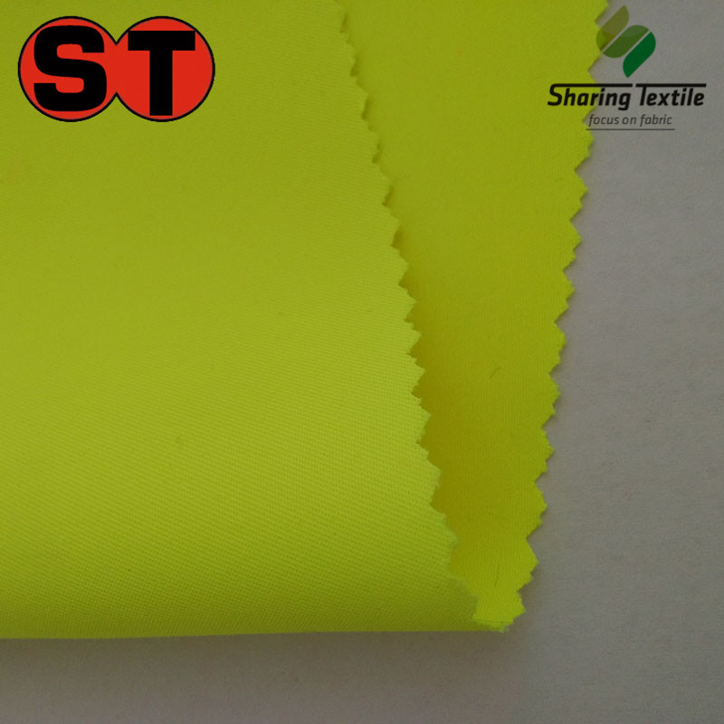 供应荧光布/荧光春亚纺/春亚纺/EN471春亚纺  防水