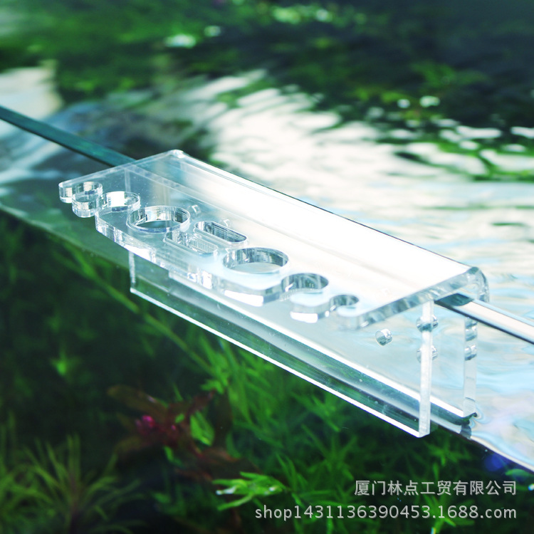 亚克力水草工具 收纳整理夹 水族鱼缸水草造景镊子剪子工具整理架|ru