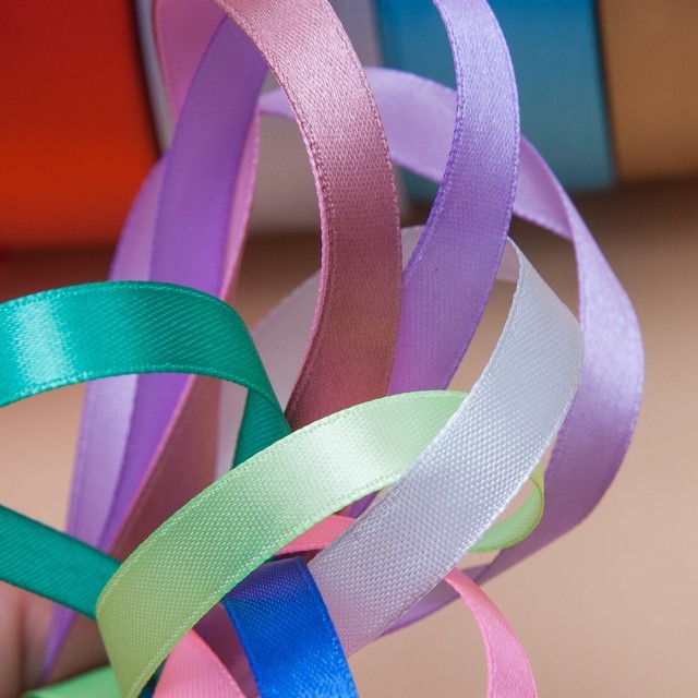 16mm polyester satin Ribbon kỳ nghỉ bóng ruy băng bánh quà tặng hộp bao bì in băng có thể được tùy chỉnh Ruy băng