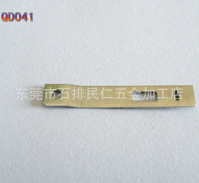 线路块连接五金片H62黄铜电源连接片可寄样冲压加工精密冲压