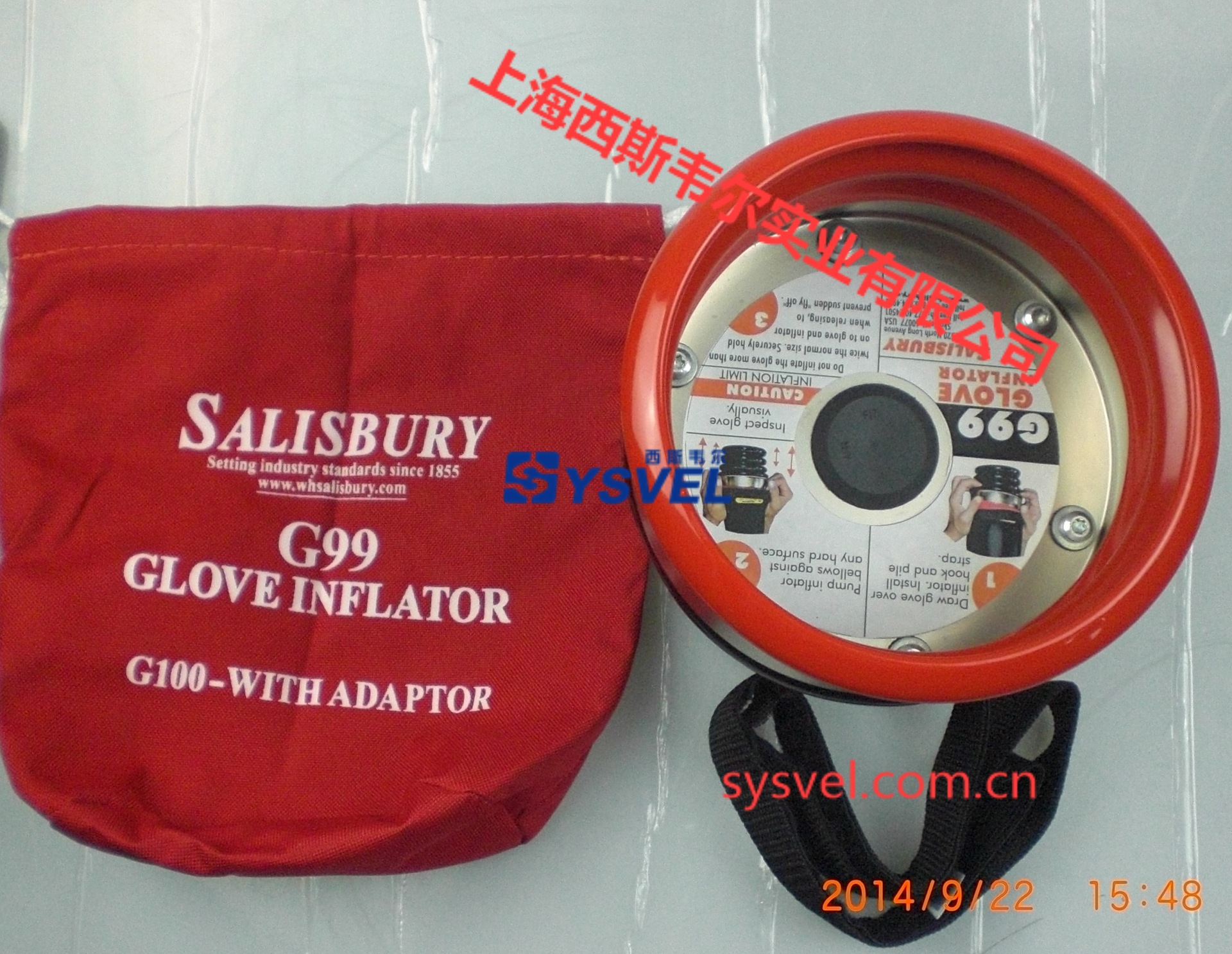 美国SALISBURY G99绝缘手套检测仪 便携式手套充气泵防护防静电