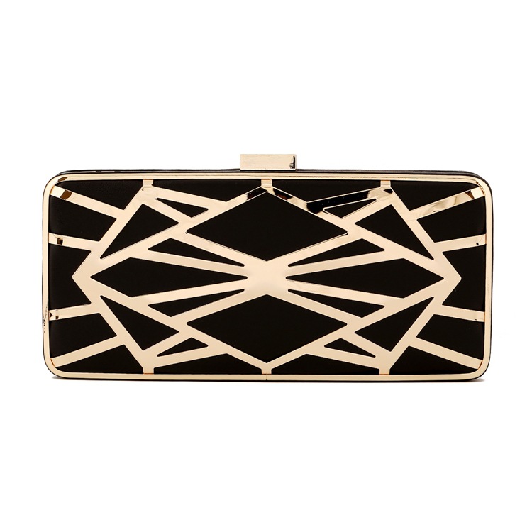 Bag Female Bag New Evening Party Bag Popular Hollow Ladies Hand Bag Messenger Bag display picture 9