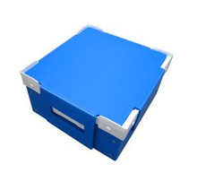 防靜電周轉箱塑膠阻燃中空板托盤導電周轉箱專業定制