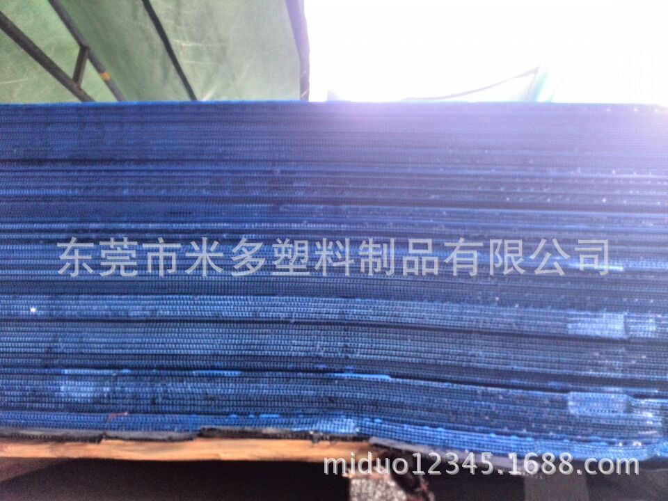 包装周转蓝色塑料万通板 包装塑料隔板 pp塑料中空板 异型加工