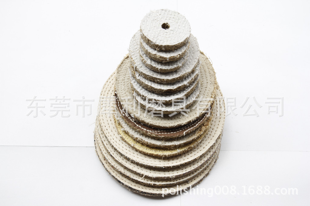 厂价直销正品优质抛光用麻轮 麻布轮 抛光轮 粗抛打磨轮 麻线轮