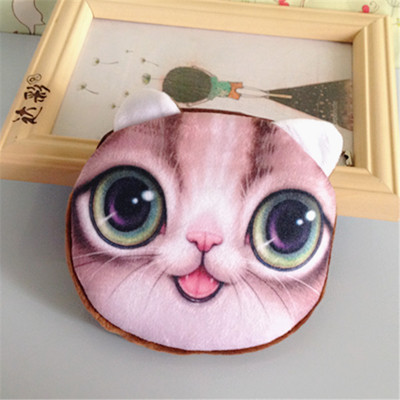 Unisex Animal Plush Zipper Coin Purses display picture 2