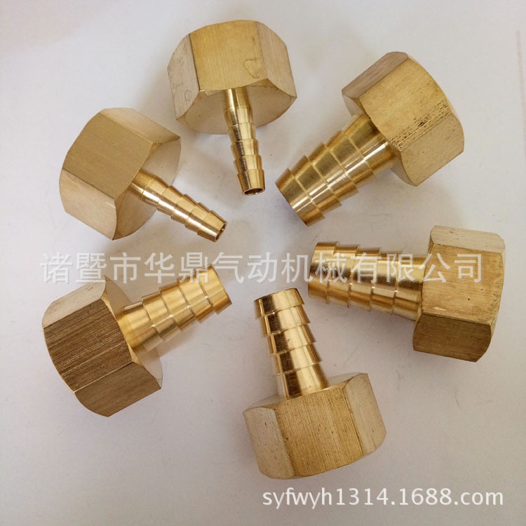 现货加厚宝塔内丝  4分插16铜内丝宝塔 直通铜内丝宝塔接头 加厚