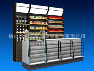 收银台货架烟酒柜口香糖展示架商用食品零食收纳多功能