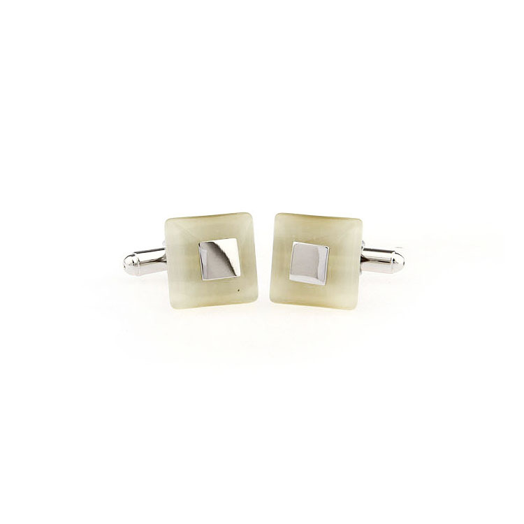 厂家直销 宝石锆石袖扣 优质男士法式衬衣袖扣 欧美简约 批发制定