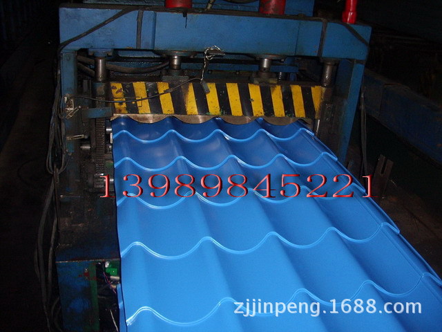 安徽彩钢仿古琉璃瓦800型828型825型765型，彩钢屋脊瓦，滴水