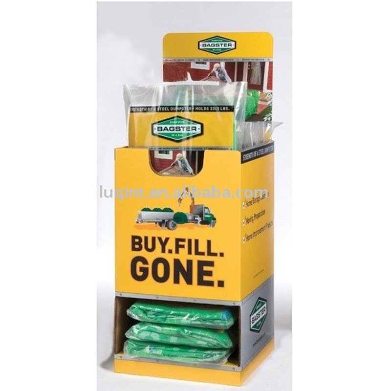 雨衣雨伞展示架  厂家定制超市纸货架 落地式纸展架