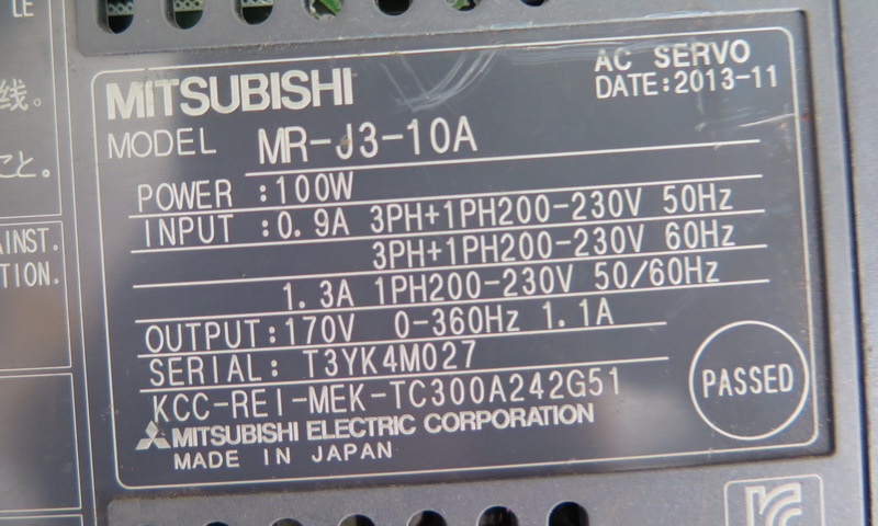 台州信达  二手三菱驱动器 MR-J3-10A保修三个月 询价